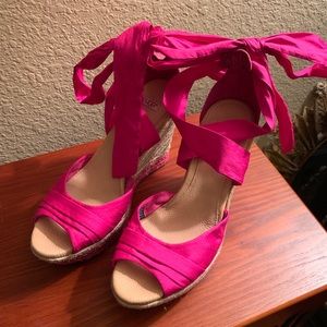 Ugg Pink Wedge Sandals